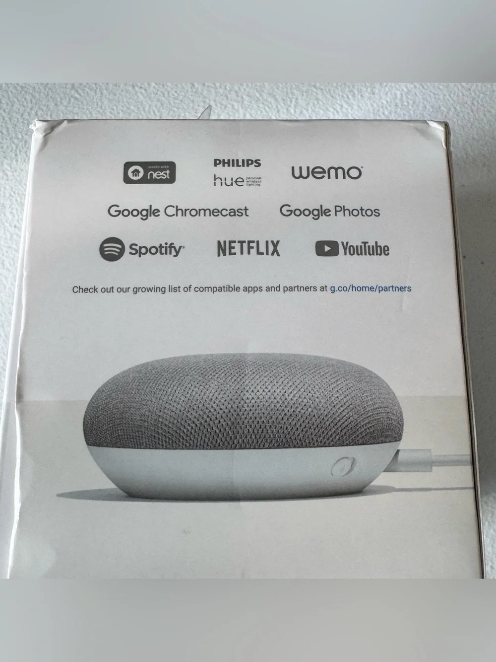Google Home Mini Gray